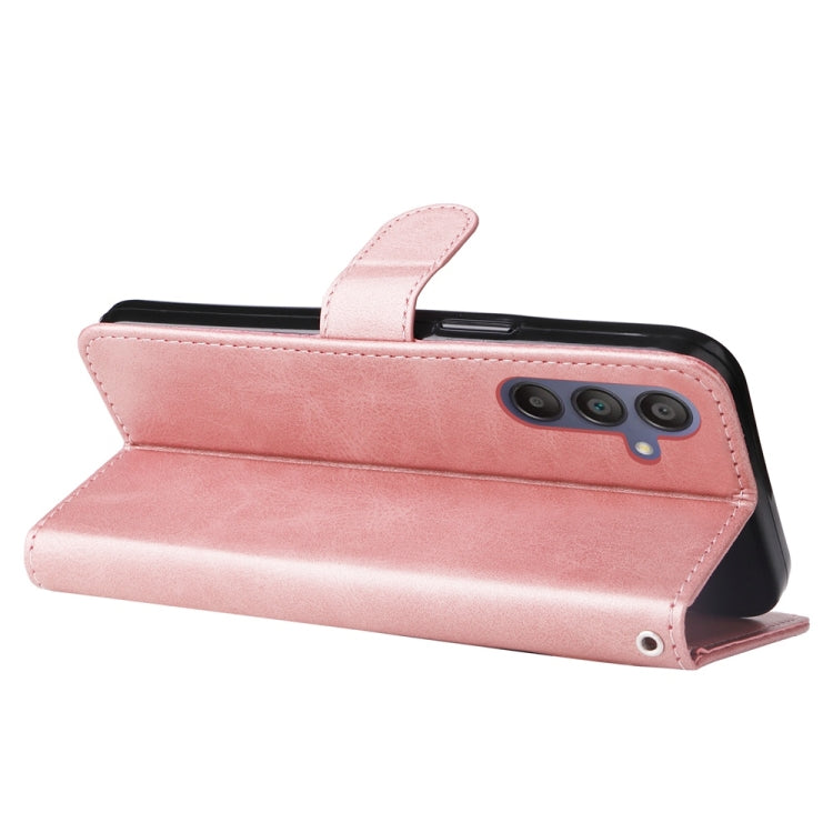 For Galaxy A16 5G 4G / 5G / A26 / A17 Fashion Calf Texture Zipper Leather Phone Case