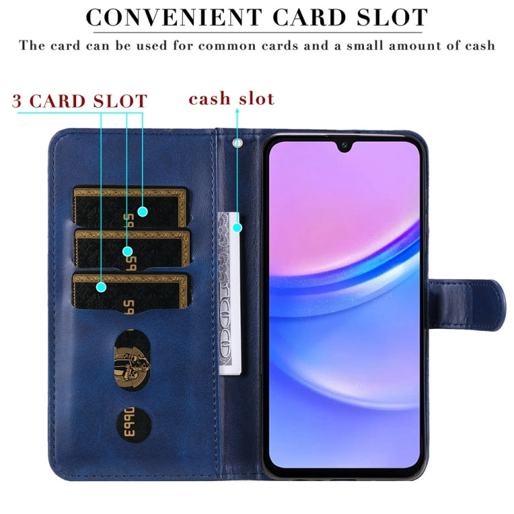 For Galaxy A16 5G 4G / 5G / A26 / A17 Fashion Calf Texture Zipper Leather Phone Case
