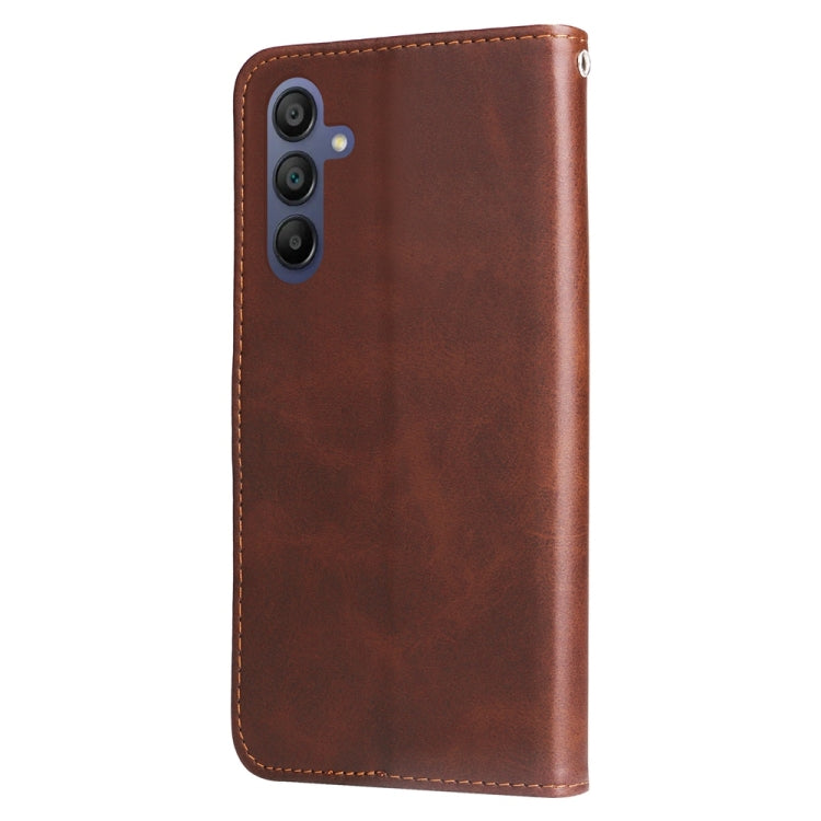 For Galaxy A16 5G 4G / 5G / A26 / A17 Fashion Calf Texture Zipper Leather Phone Case