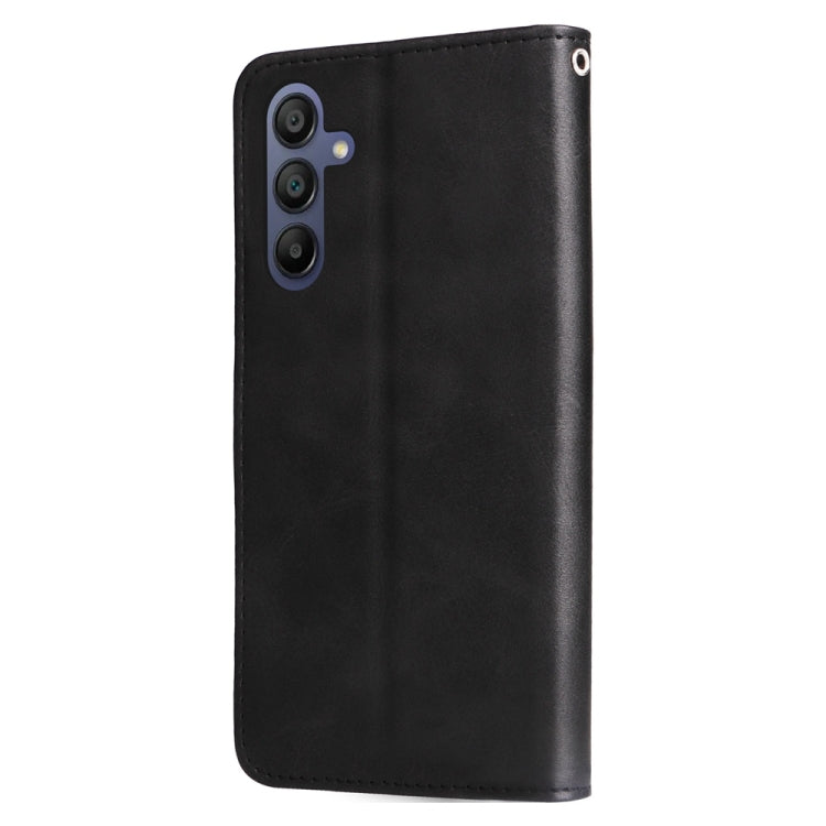 For Galaxy A16 5G 4G / 5G / A26 / A17 Fashion Calf Texture Zipper Leather Phone Case