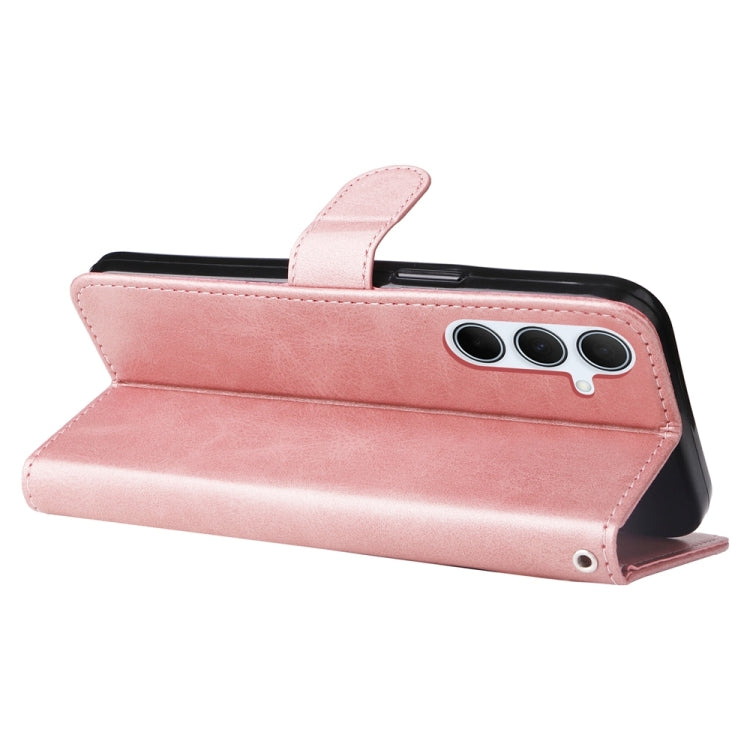 For Galaxy A36 5G / A56 5G Fashion Calf Texture Zipper Leather Phone Case