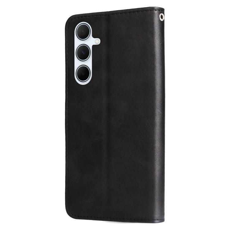 For Galaxy A36 5G / A56 5G Fashion Calf Texture Zipper Leather Phone Case