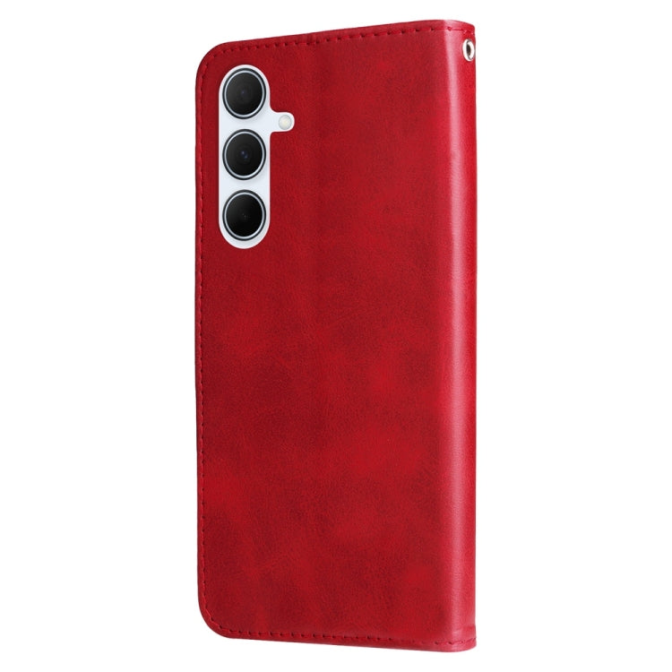 For Galaxy A36 5G / A56 5G Fashion Calf Texture Zipper Leather Phone Case