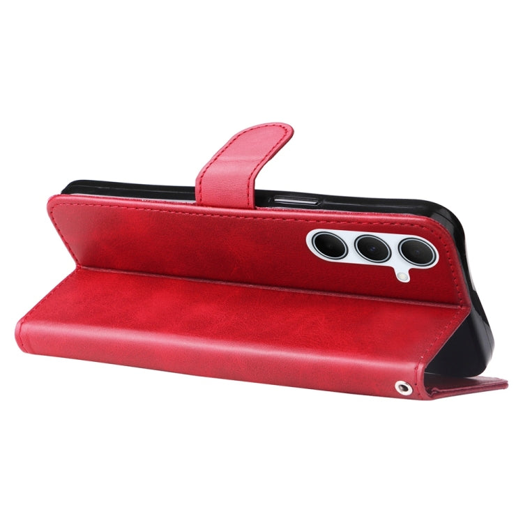 For Galaxy A36 5G / A56 5G Fashion Calf Texture Zipper Leather Phone Case