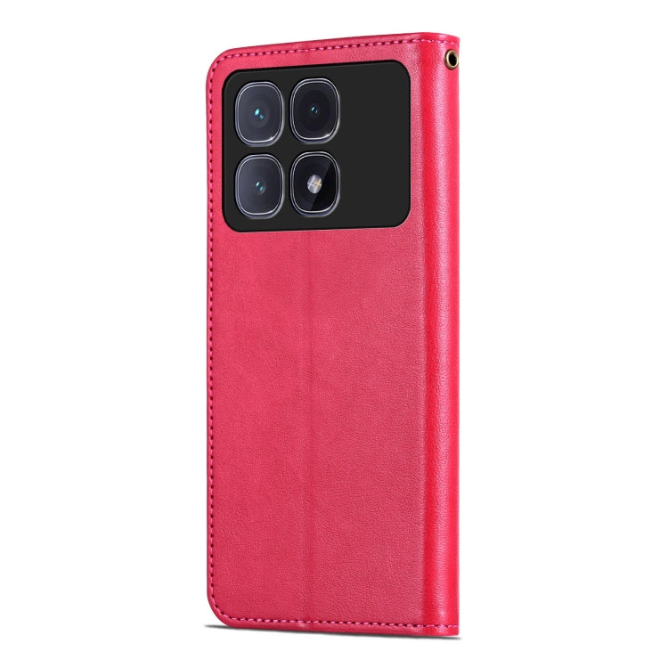 For Redmi K70 Ultra AZNS Sheepskin Texture Flip Leather Phone Case