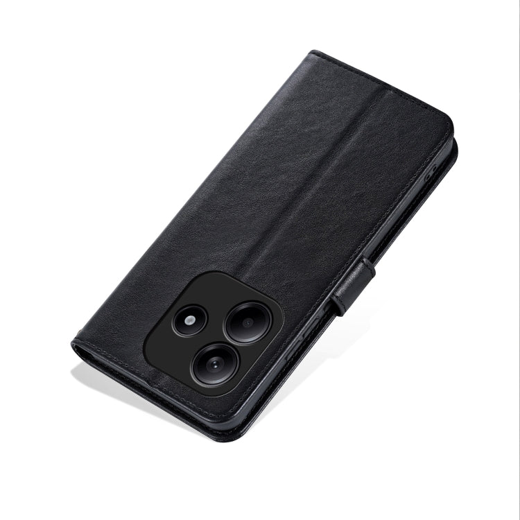 For Redmi Note 14 5G AZNS Sheepskin Texture Flip Leather Phone Case