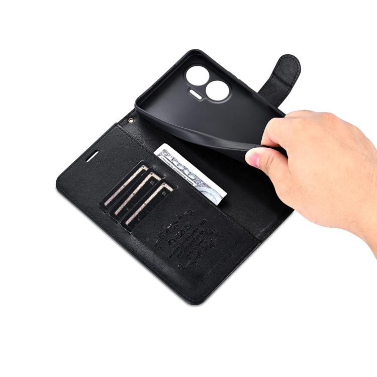 For Redmi Turbo 4 Pro AZNS Sheepskin Texture Flip Leather Phone Case