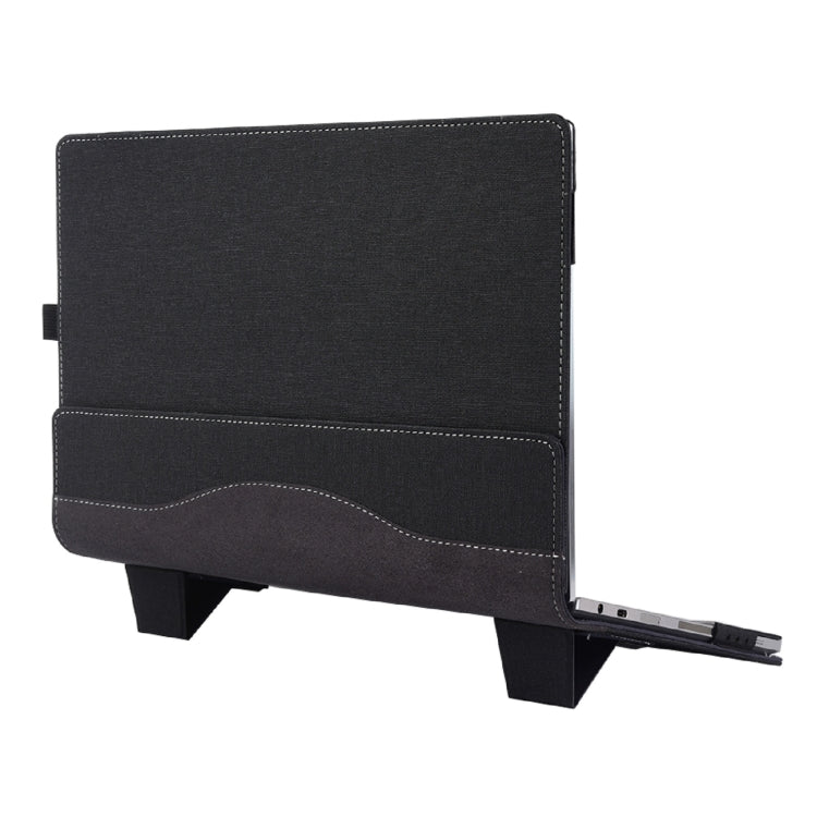 For MicroSoft Surface Laptop 13.5 inch Leather Laptop Shockproof Protective Case with Stand