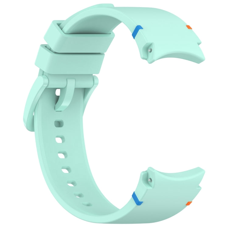 For Samsung Galaxy Watch 7 40 / 44mm Official Solid Color Stitched Silicone Watch Band
