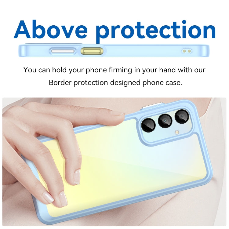 For Samsung Galaxy A16 5G Colorful Series Acrylic Hybrid TPU Phone Case