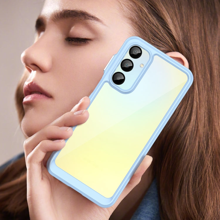 For Samsung Galaxy A16 5G Colorful Series Acrylic Hybrid TPU Phone Case