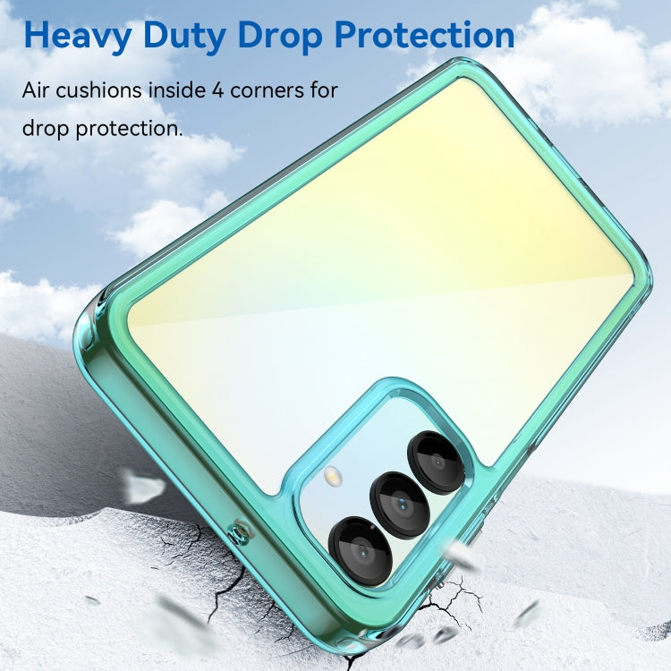 For Samsung Galaxy A16 5G Colorful Series Acrylic Hybrid TPU Phone Case