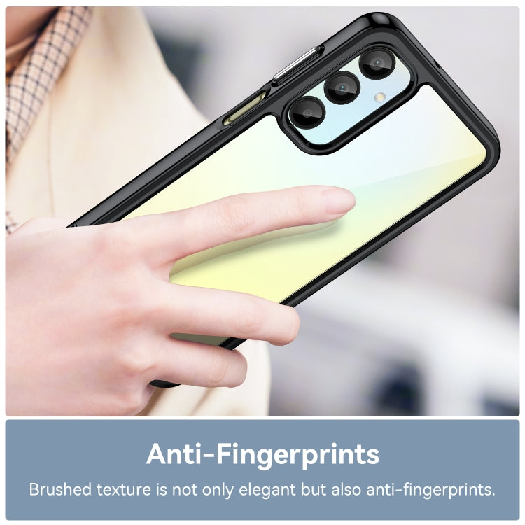 For Samsung Galaxy A16 4G Colorful Series Acrylic Hybrid TPU Phone Case