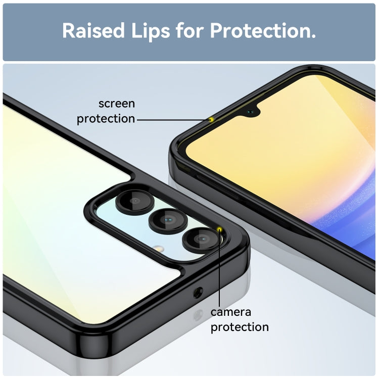 For Samsung Galaxy A16 4G Colorful Series Acrylic Hybrid TPU Phone Case