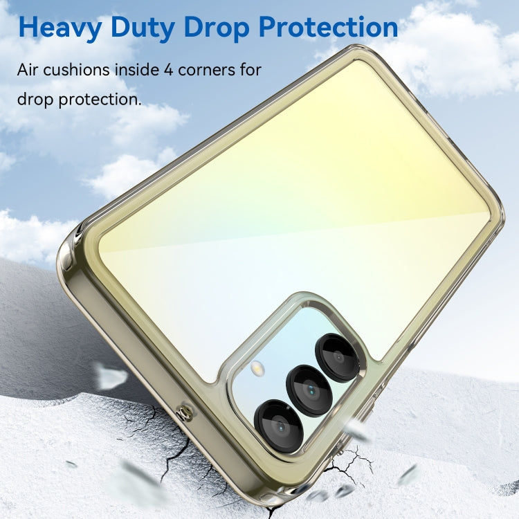 For Samsung Galaxy A16 4G Colorful Series Acrylic Hybrid TPU Phone Case