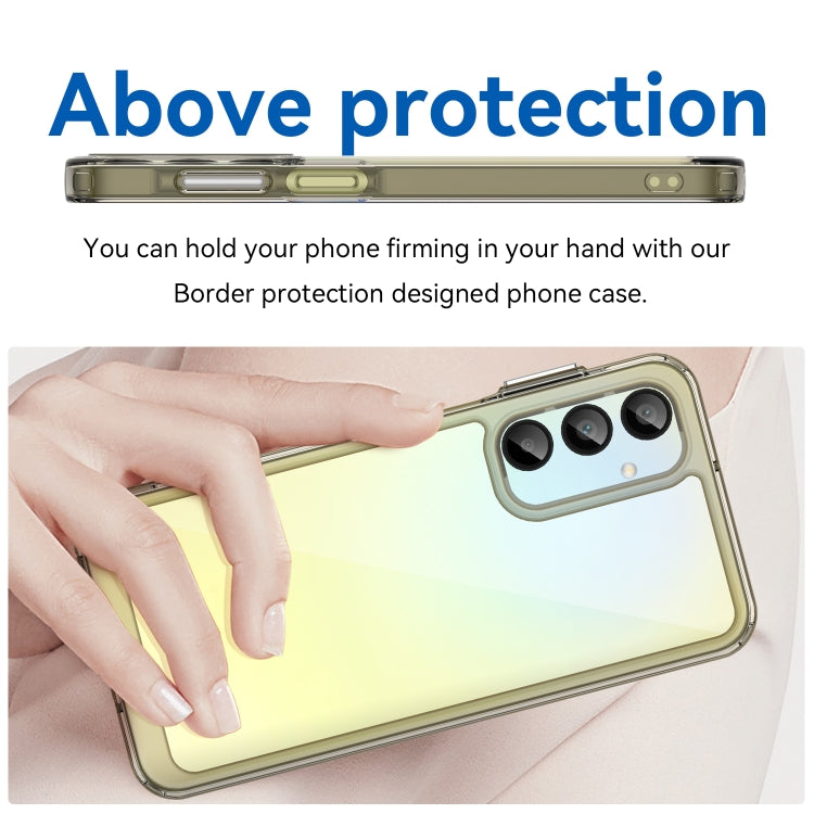 For Samsung Galaxy A16 4G Colorful Series Acrylic Hybrid TPU Phone Case