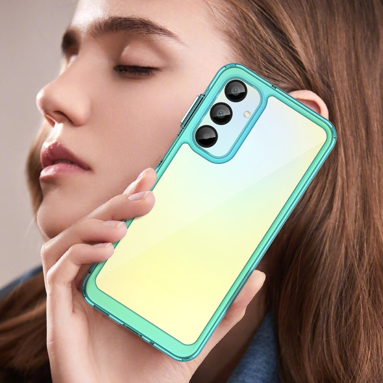 For Samsung Galaxy A16 4G Colorful Series Acrylic Hybrid TPU Phone Case