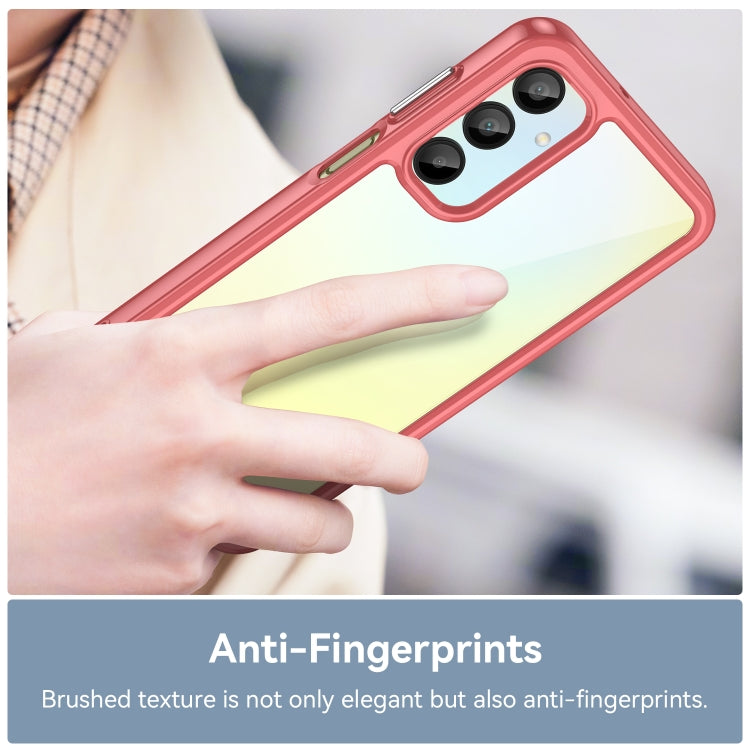 For Samsung Galaxy A16 4G Colorful Series Acrylic Hybrid TPU Phone Case