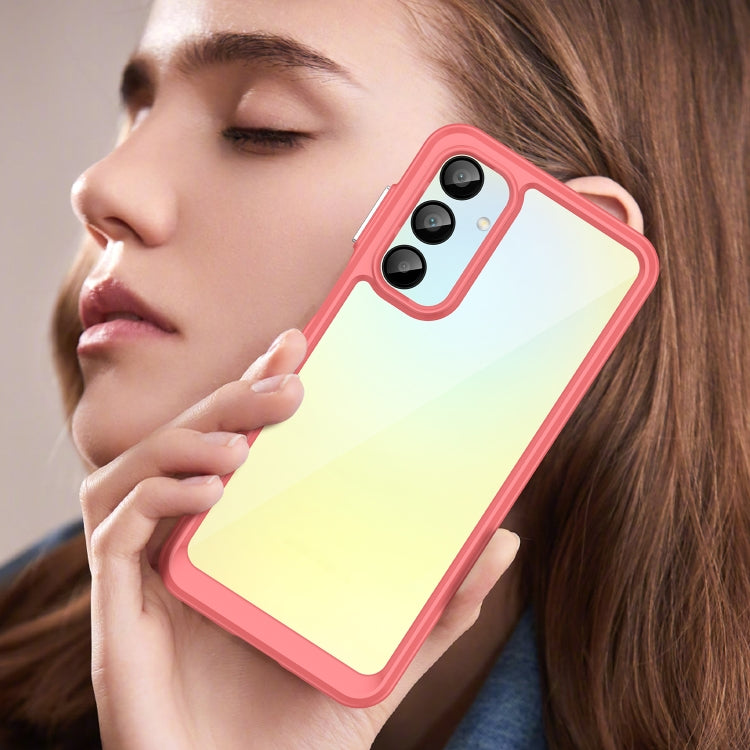 For Samsung Galaxy A16 4G Colorful Series Acrylic Hybrid TPU Phone Case