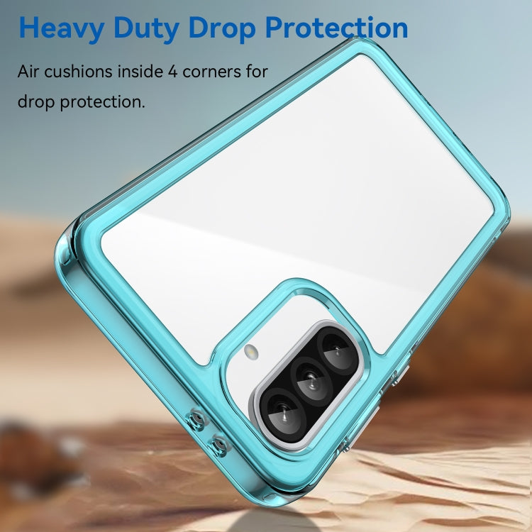 For Samsung Galaxy A36 5G Colorful Series Acrylic Hybrid TPU Phone Case