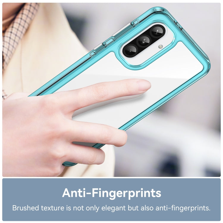 For Samsung Galaxy A36 5G Colorful Series Acrylic Hybrid TPU Phone Case