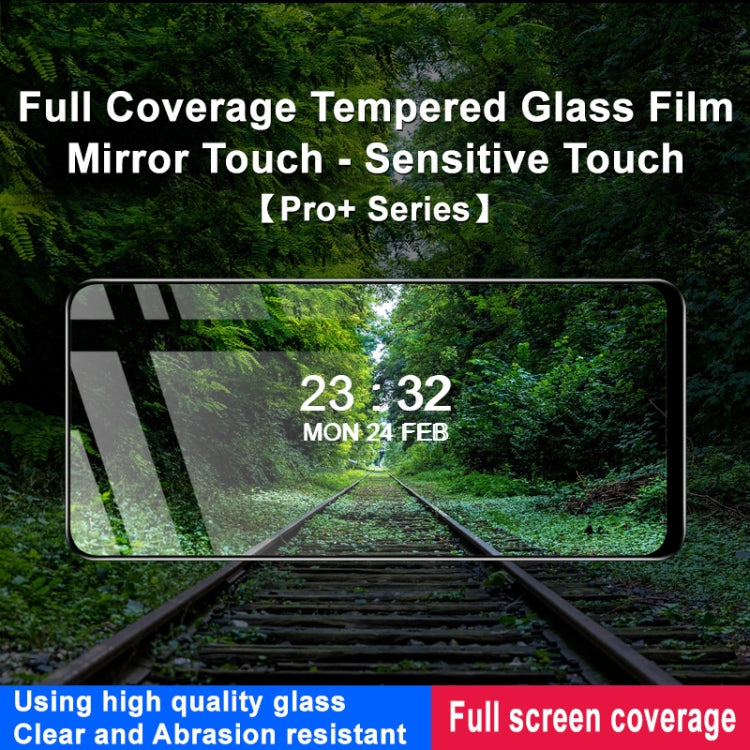 For Motorola Moto G35 5G imak 9H Surface Hardness Full Screen Tempered Glass Film Pro+ Series