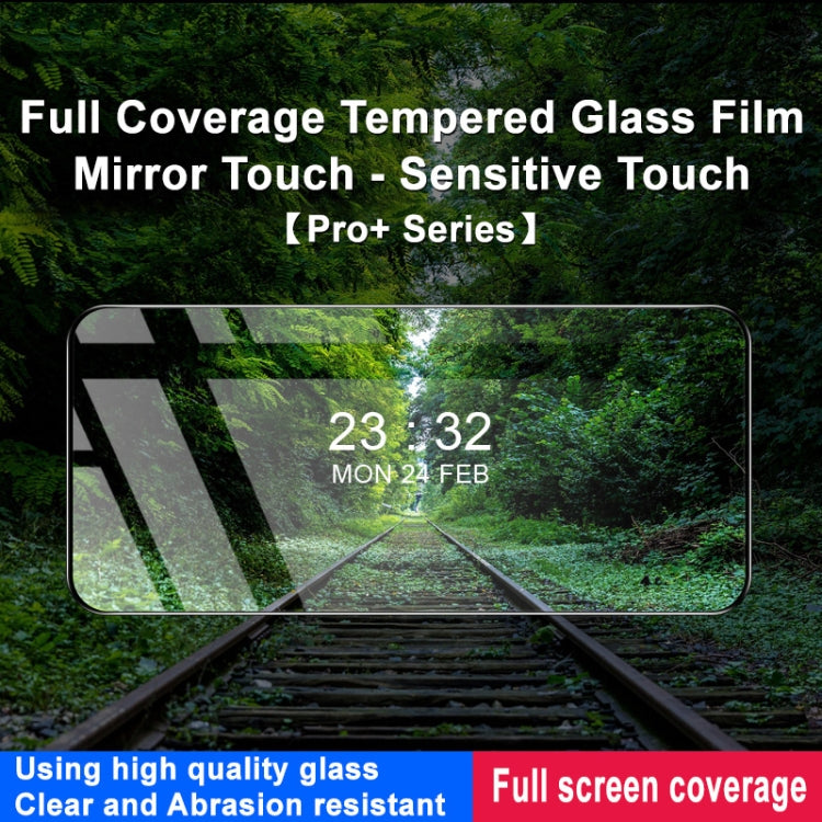 For Motorola Moto G55 5G imak 9H Surface Hardness Full Screen Tempered Glass Film Pro+ Series