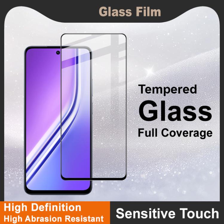 For Realme P3x 5G imak 9H Surface Hardness Full Screen Tempered Glass Film Pro+ Series