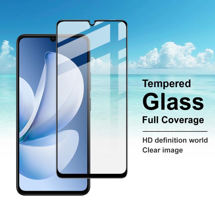 For Realme Note 70T 4G imak 9H Surface Hardness Full Screen Tempered Glass Film Pro+ Series