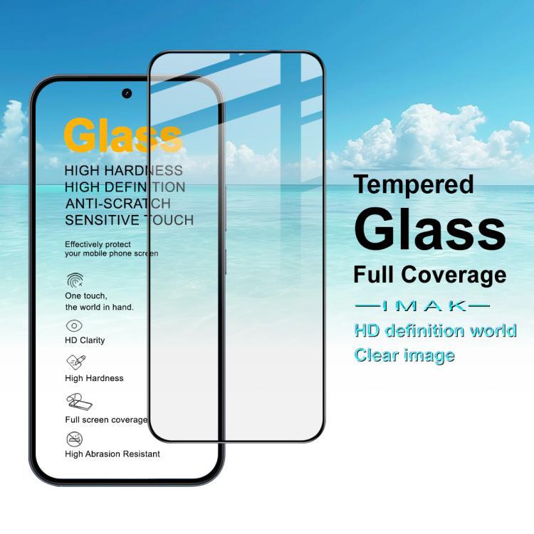 For Realme 16 Pro 5G Global imak 9H Surface Hardness Full Screen Tempered Glass Film Pro+ Series