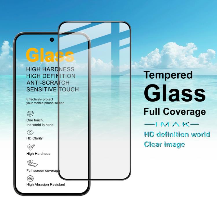 For Realme 16 5G imak 9H Surface Hardness Full Screen Tempered Glass Film Pro+ Series