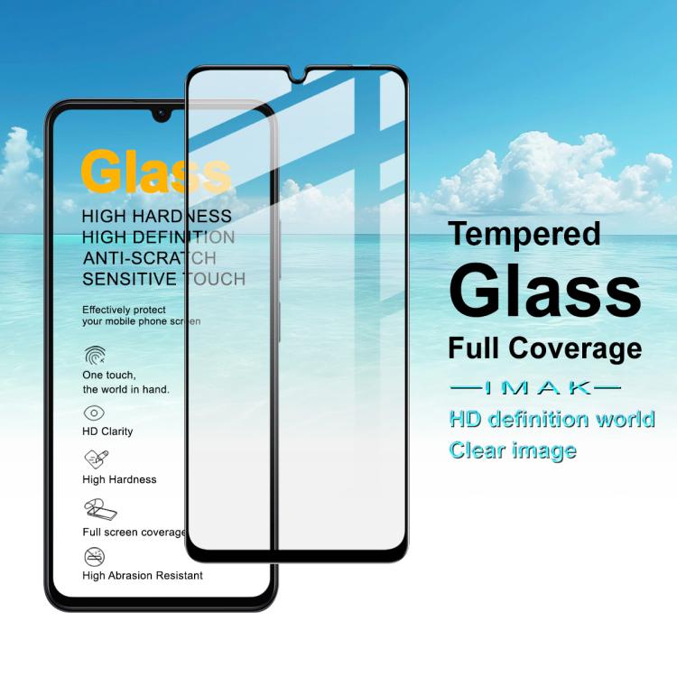 For Realme Note 70 4G/Narzo 80 Lite 4G imak 9H Surface Hardness Full Screen Tempered Glass Film Pro+ Series