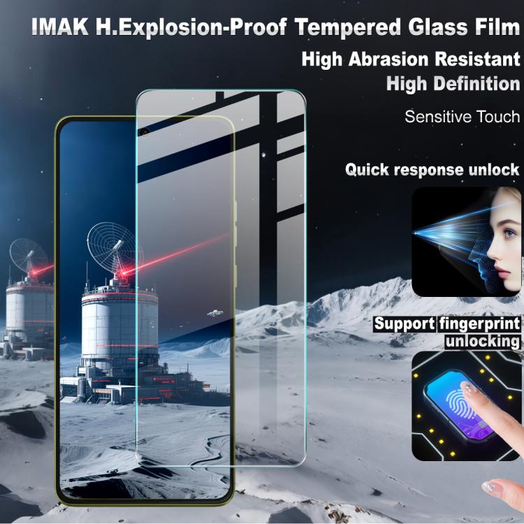 For Motorola Moto G86 5G / G86 Power imak H Series Tempered Glass Film