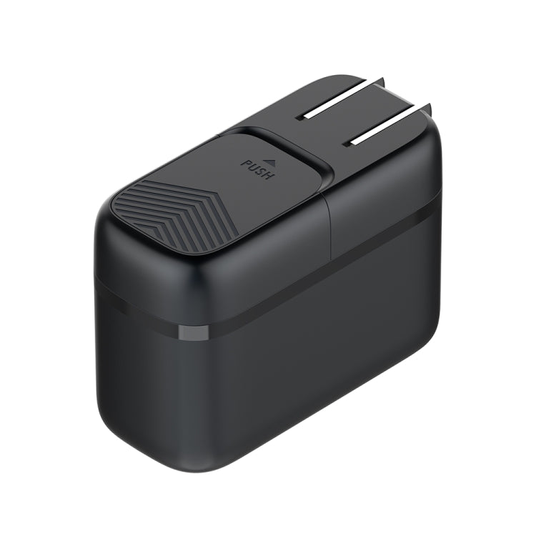 LDNIO Q366 65W USB + Dual Type-C Port Charger with 1m USB-C / Type-C to USB-C / Type-C Data Cable, Plug Type:US Plug - Black