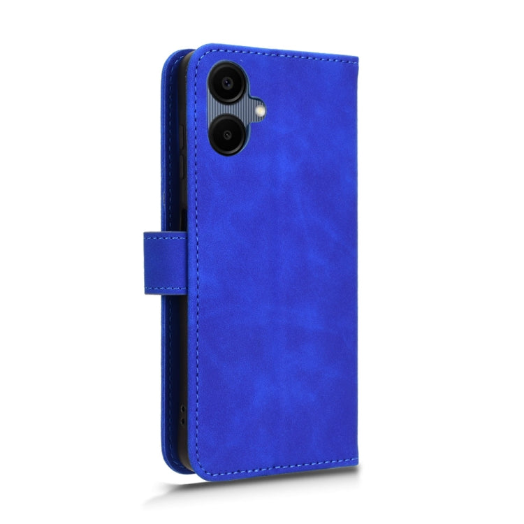 For Samsung Galaxy A06 Skin Feel Magnetic Flip Leather Phone Case