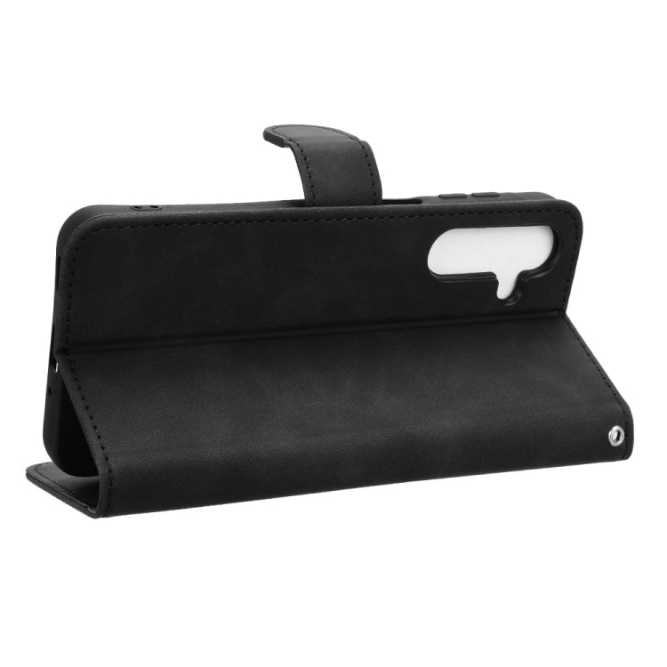 For Samsung Galaxy A16 5G Skin Feel Magnetic Flip Leather Phone Case