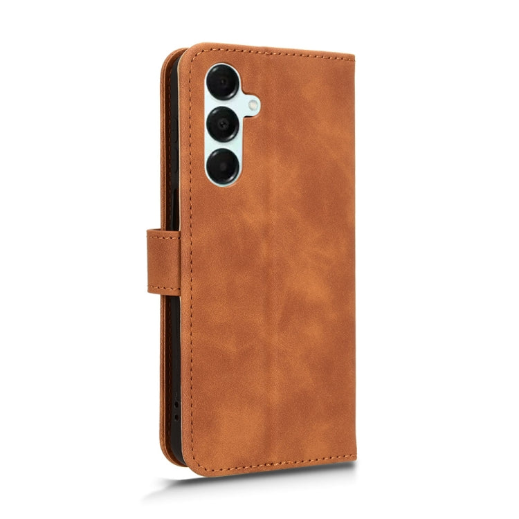 For Samsung Galaxy A16 5G Skin Feel Magnetic Flip Leather Phone Case
