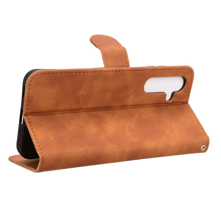 For Samsung Galaxy A16 5G Skin Feel Magnetic Flip Leather Phone Case