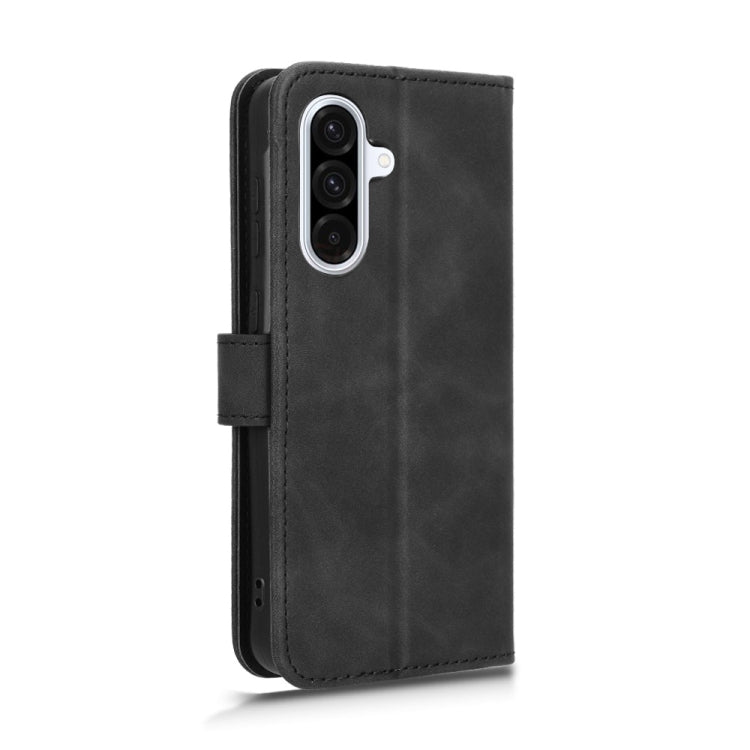 For Samsung Galaxy A36 5G Skin Feel Magnetic Flip Leather Phone Case