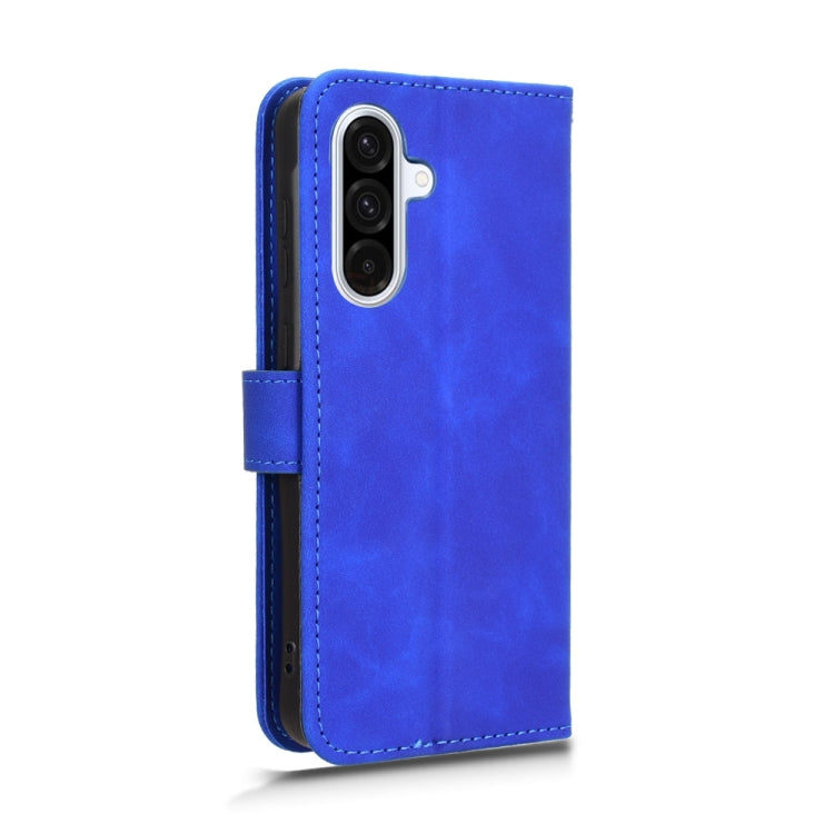 For Samsung Galaxy A36 5G Skin Feel Magnetic Flip Leather Phone Case