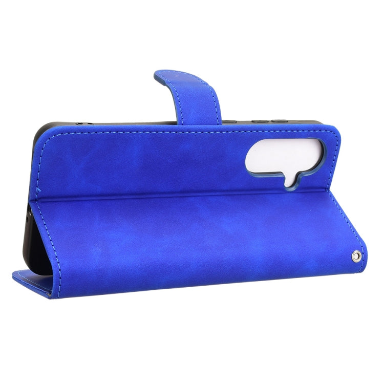 For Samsung Galaxy A36 5G Skin Feel Magnetic Flip Leather Phone Case