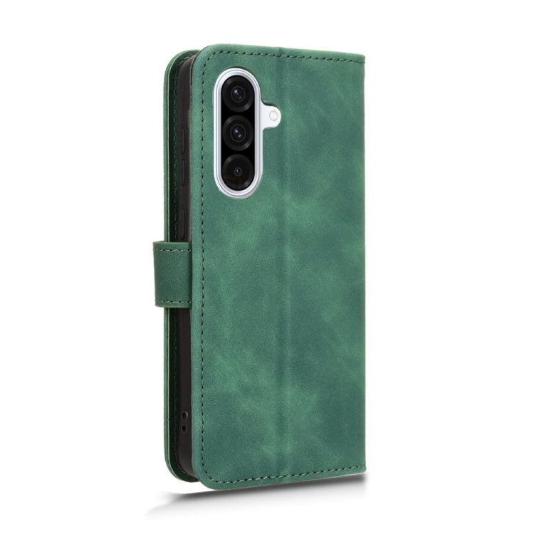 For Samsung Galaxy A36 5G Skin Feel Magnetic Flip Leather Phone Case