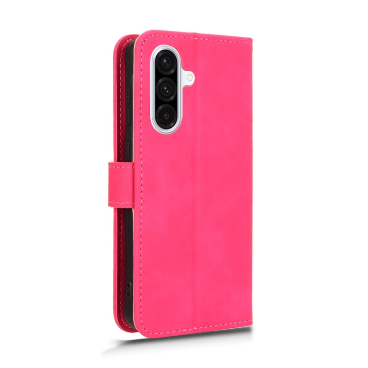 For Samsung Galaxy A36 5G Skin Feel Magnetic Flip Leather Phone Case