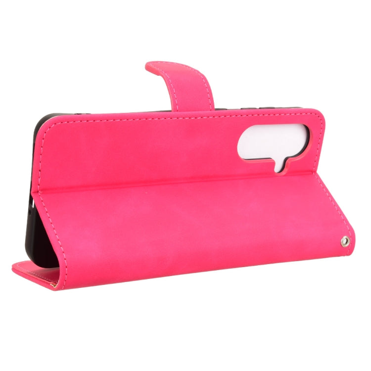 For Samsung Galaxy A36 5G Skin Feel Magnetic Flip Leather Phone Case