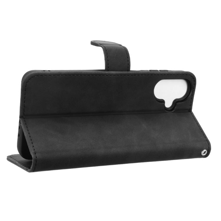 For Samsung Galaxy A25 5G SC-53F Skin Feel Magnetic Flip Leather Phone Case