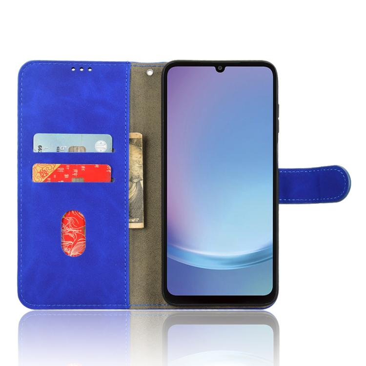 For Samsung Galaxy A25 5G SC-53F Skin Feel Magnetic Flip Leather Phone Case
