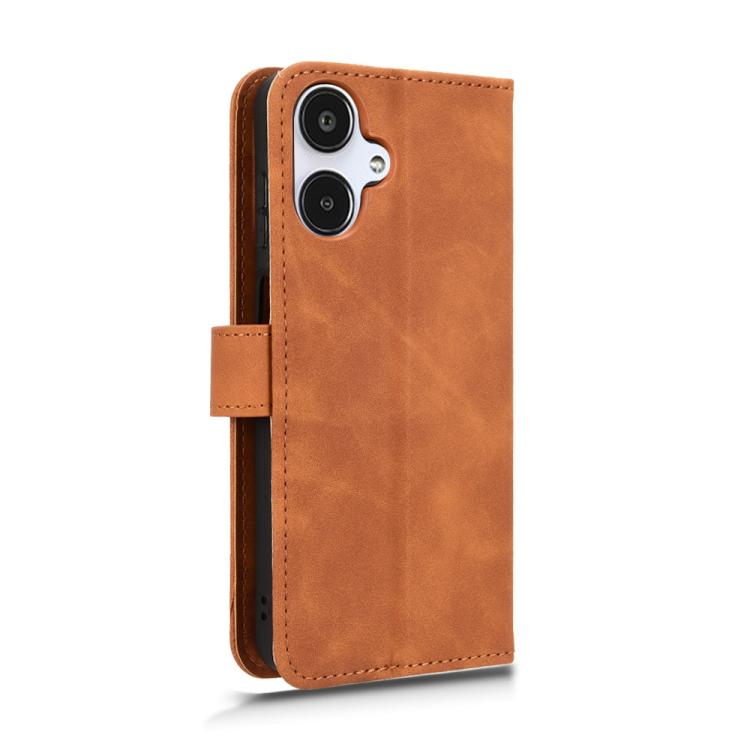 For Samsung Galaxy A25 5G SC-53F Skin Feel Magnetic Flip Leather Phone Case