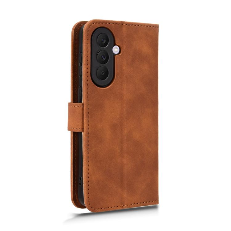 For Samsung Galaxy A27 5G Skin Feel Magnetic Flip Leather Phone Case