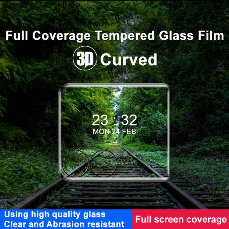 For Xiaomi Mix Flip imak 3D Curved Full Rear Screen Tempered Glass Film