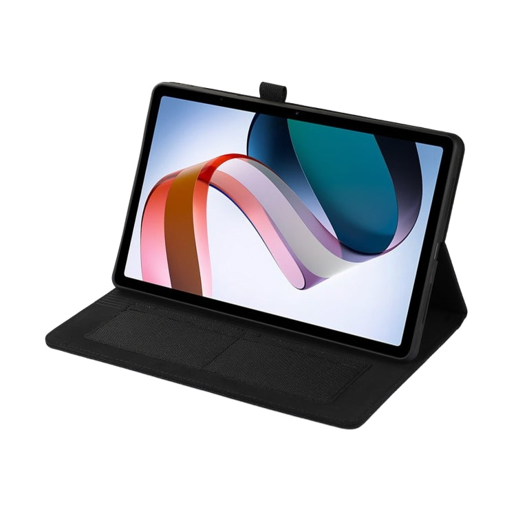 For OnePlus Pad Pro 12.1 Fabric Texture Horizontal Flip Leather Tablet Case